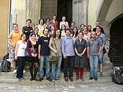 Gruppenfoto in Regensburg.