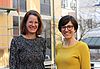 Katja Zimmermann (links) und Dr. Sabine Kölbl