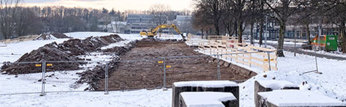Baustelle des RUN. (öffnet Vergrößerung des Bildes)